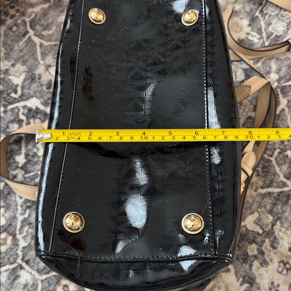 Michael Kors Black and Tan Satchel - Picture 7 of 8